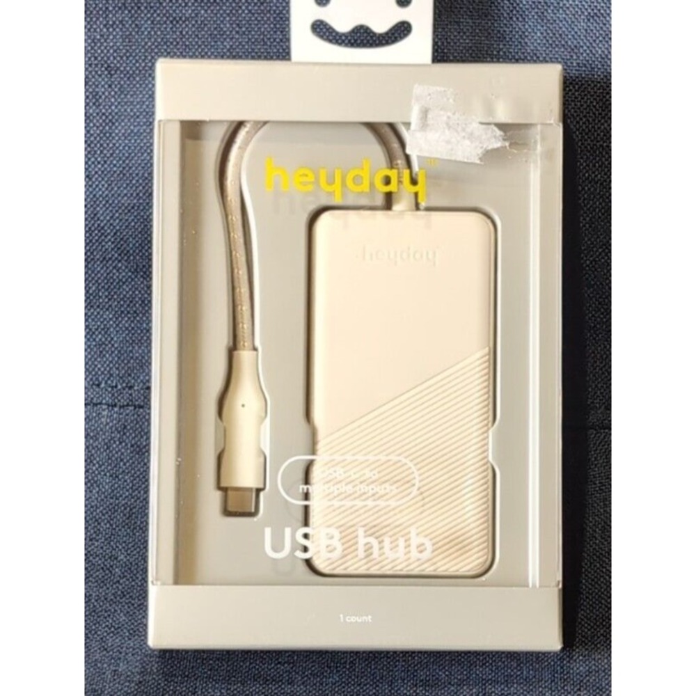 Heyday 3-Port USB Charging Hub for USB-A & USB-C Devices